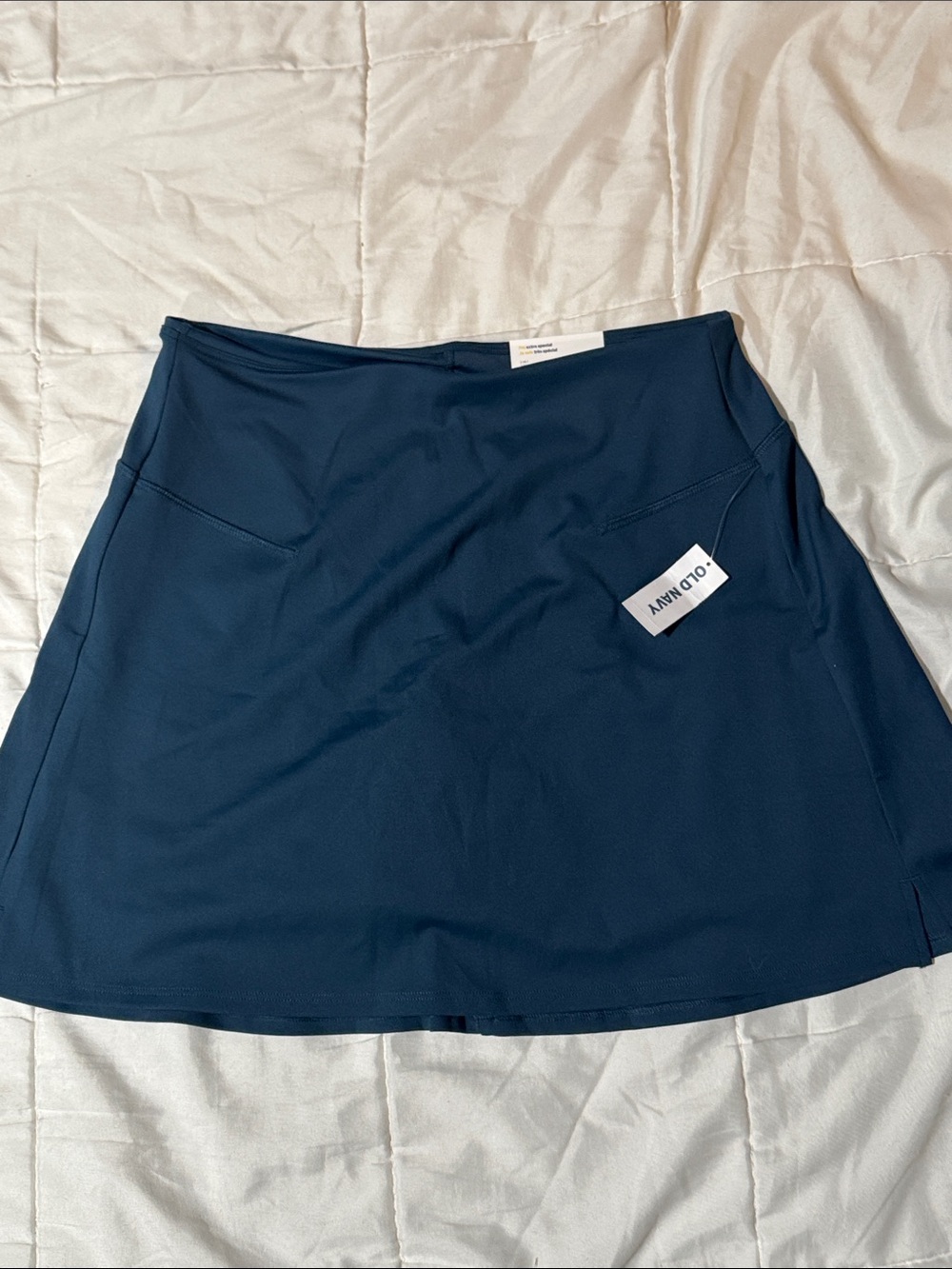 Old Navy Navy Blue A-Line Active Skort